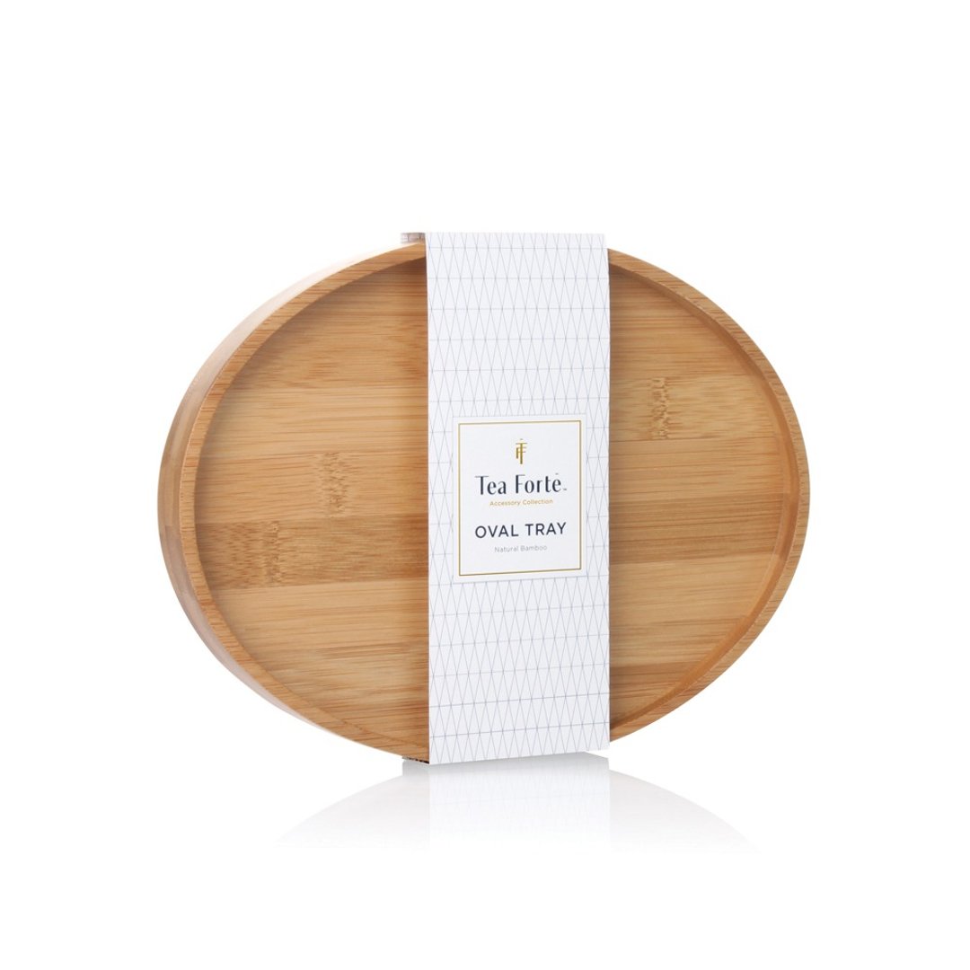 Tea Forte 椭圆竹制茶托 Oval Tray - 茶具/茶杯 - 竹 
