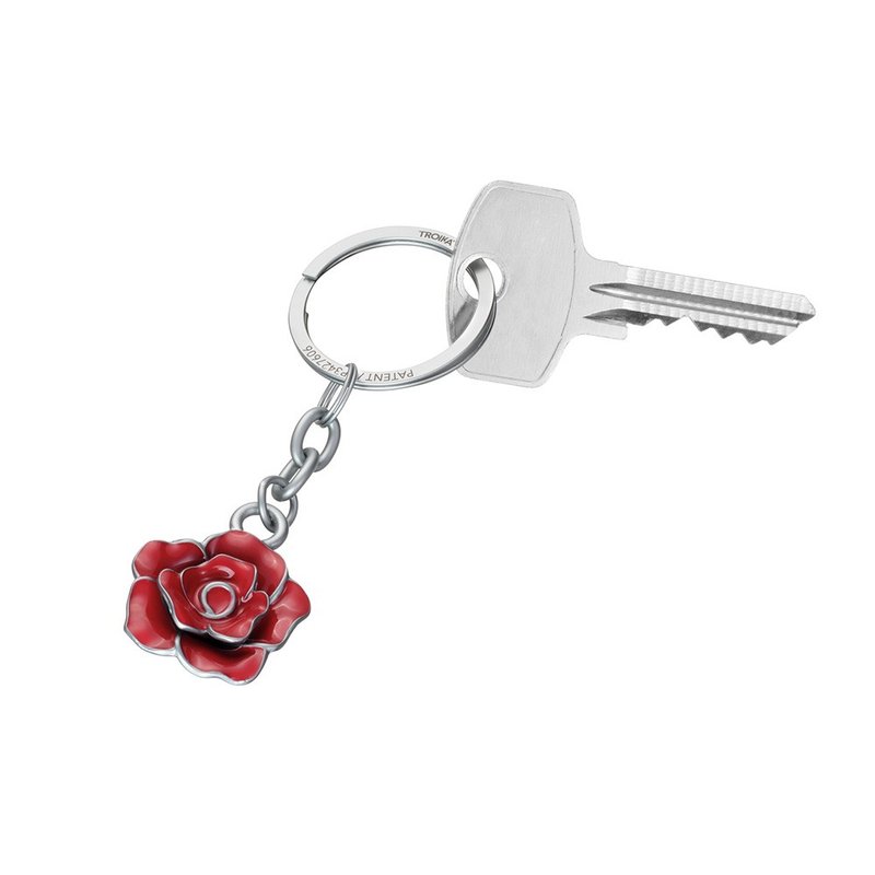 TROIKA 立体玫瑰钥匙圈 (专利 NAIl GUARD快拆不伤手设计) - 钥匙链/钥匙包 - 其他金属 