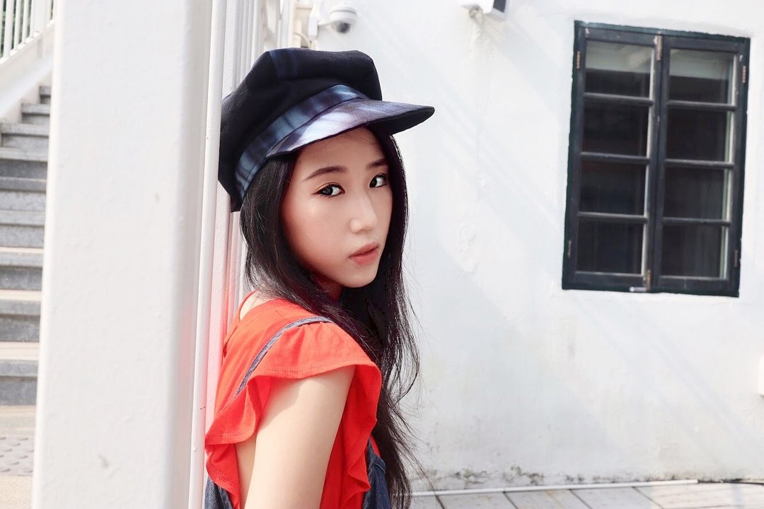 Newsboy Hat 报童帽 |六边剪裁 | 扎染蓝 - 帽子 - 棉 蓝色