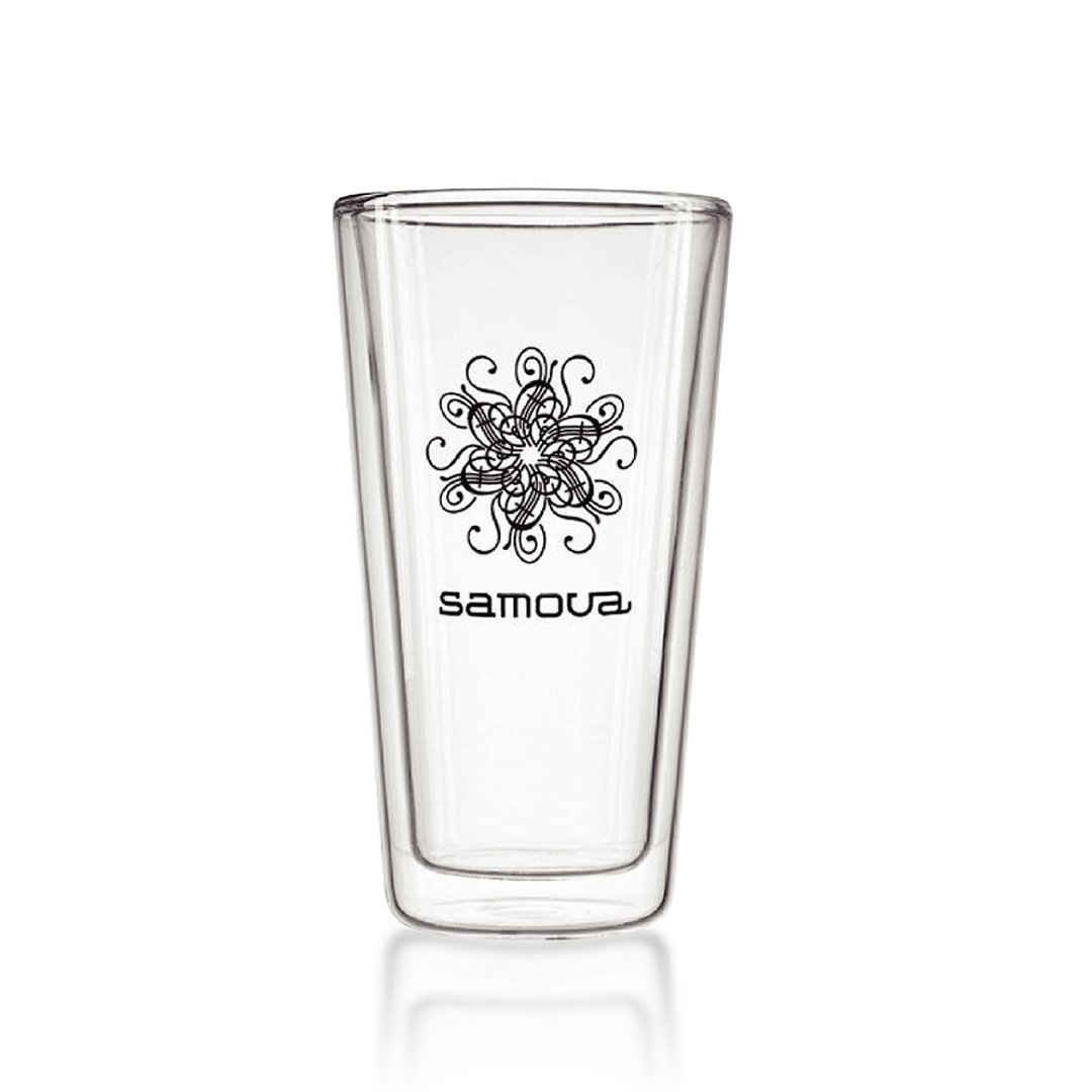 【samova】手工吹制双层玻璃杯 250ml - 茶具/茶杯 - 玻璃 透明