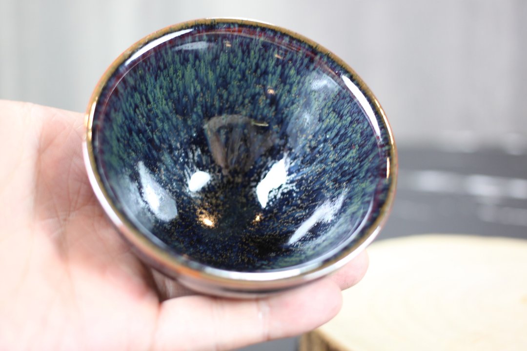 【沐春生活】蕴借 天目釉茶杯 茶碗 莺歌陶艺名家叶敏祥作品 - 茶具/茶杯 - 瓷 