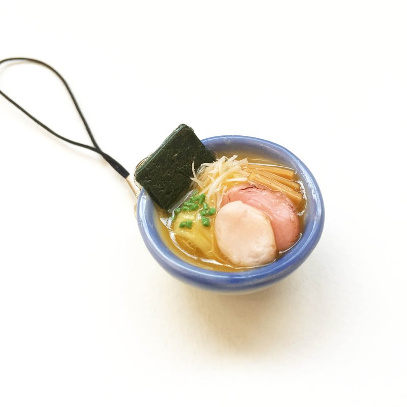 Ramen Keychain 44 - 钥匙链/钥匙包 - 粘土 黄色