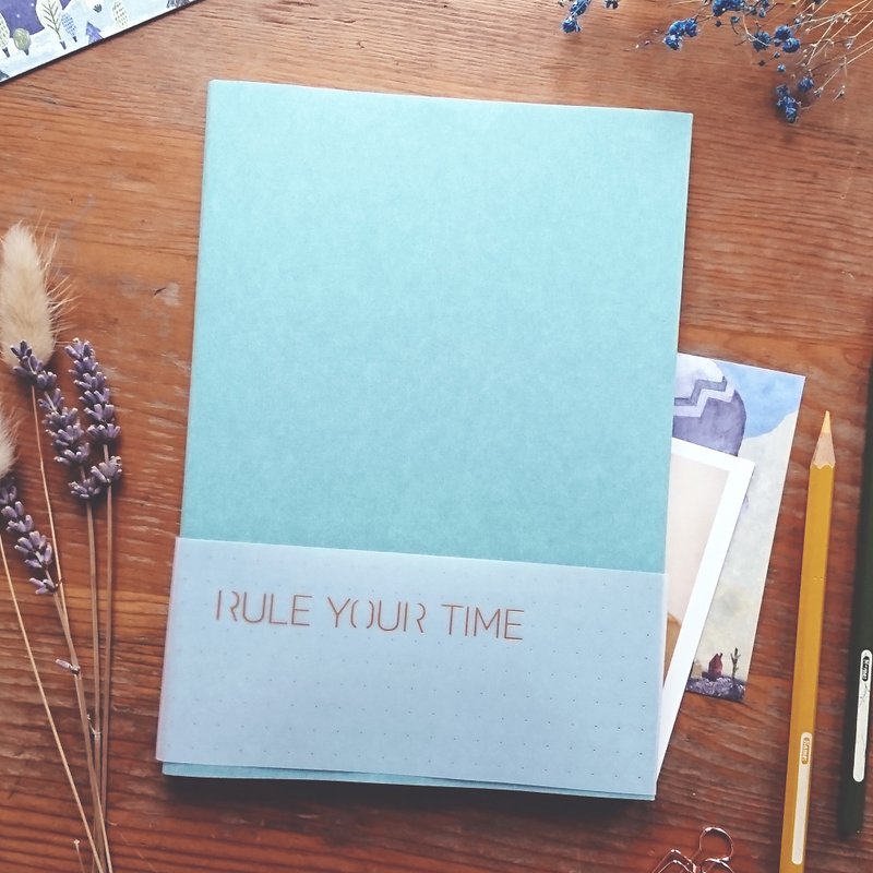 迪梦奇 Rule Your Time 页码笔记本 - 岚绿 - 笔记本/手帐 - 纸 绿色