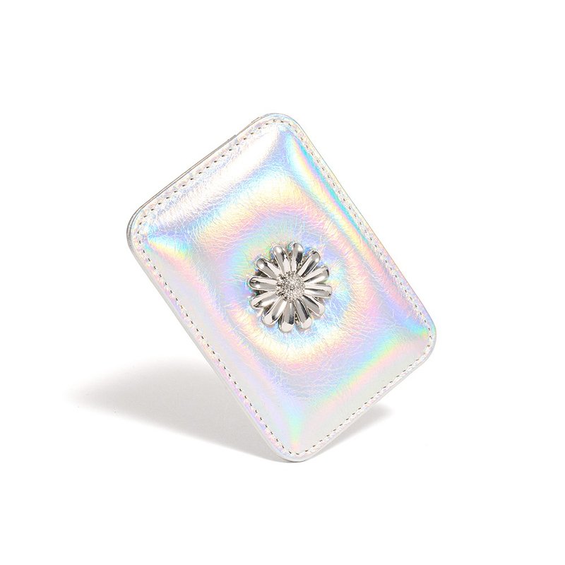Daisy Slim 迷你交通卡钱包全像图 - 皮夹/钱包 - 真皮 透明