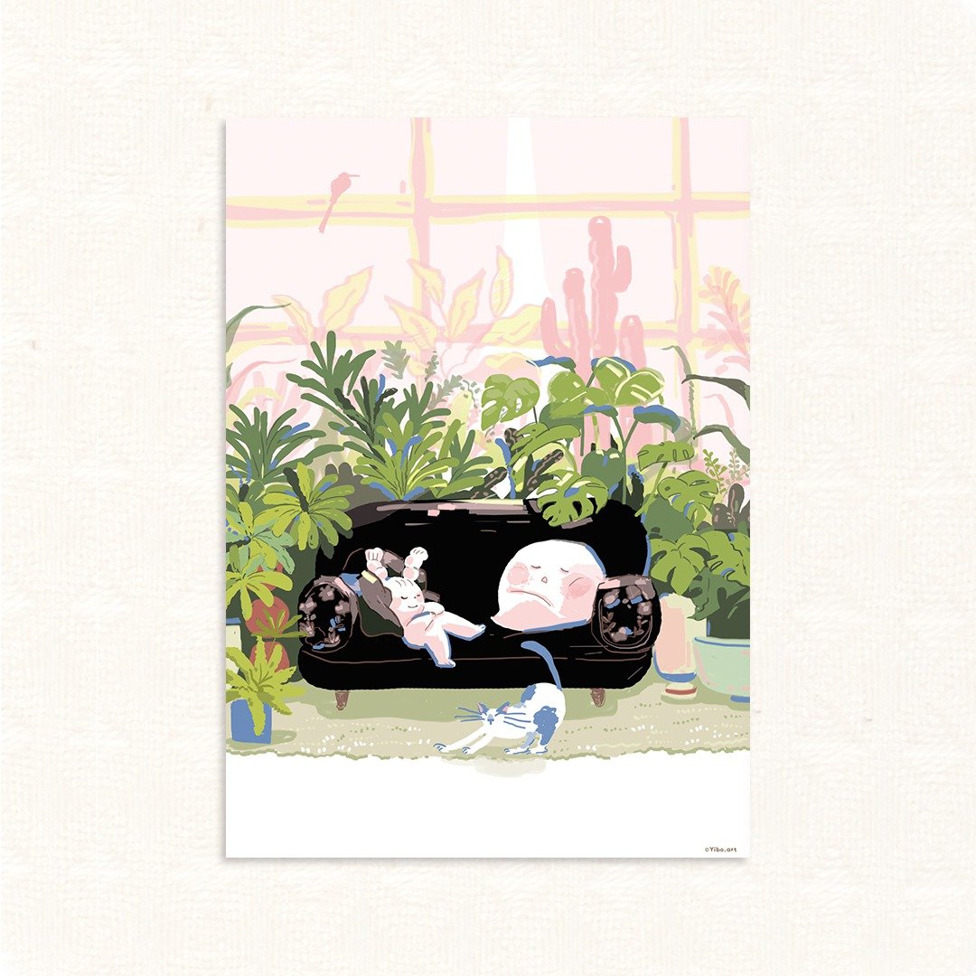 夏日午后 | A3海报 | Yibo - 墙贴/壁贴 - 纸 