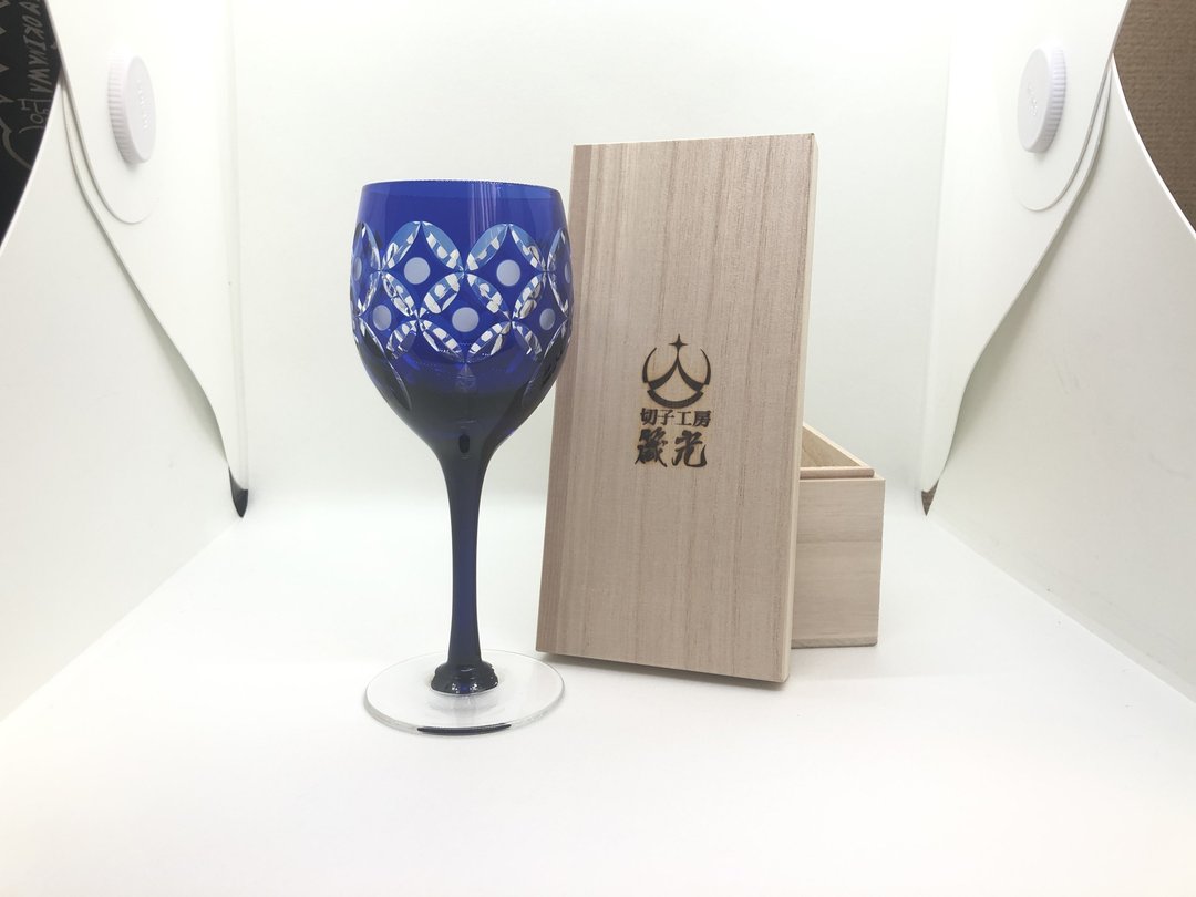 Tama Cloisonne Wine Glass - 酒杯/酒器 - 玻璃 蓝色