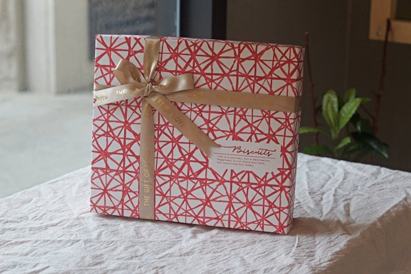 【有好食茶】中秋礼盒 / 月系茶韵 (可定制) - 茶 - 新鲜食材 红色