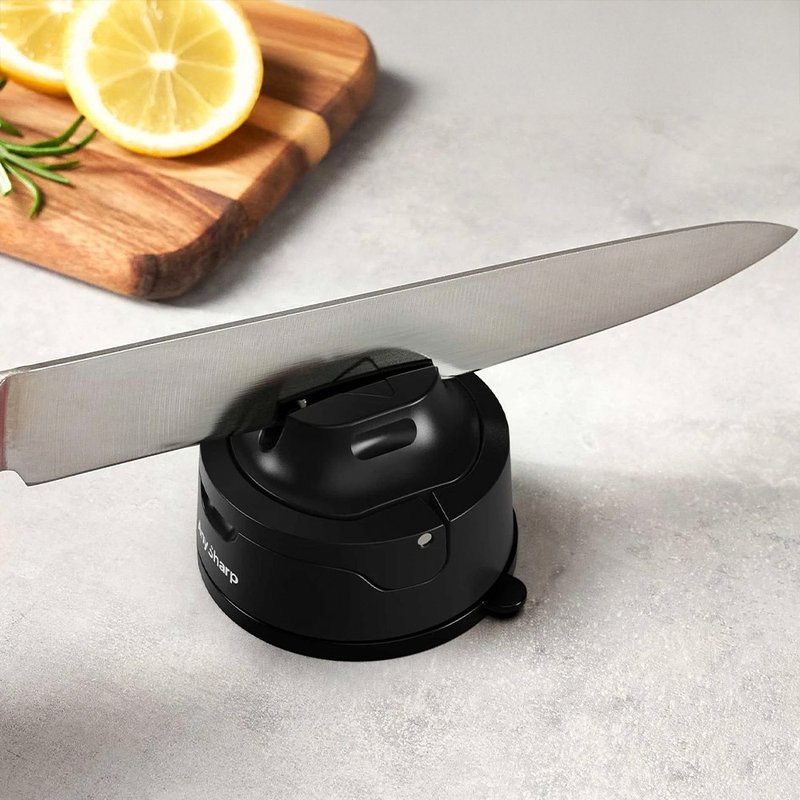 AnySharp 可集屑吸盘磨刀器【黑色】EVO - 菜刀/刀架 - 其他材质 黑色