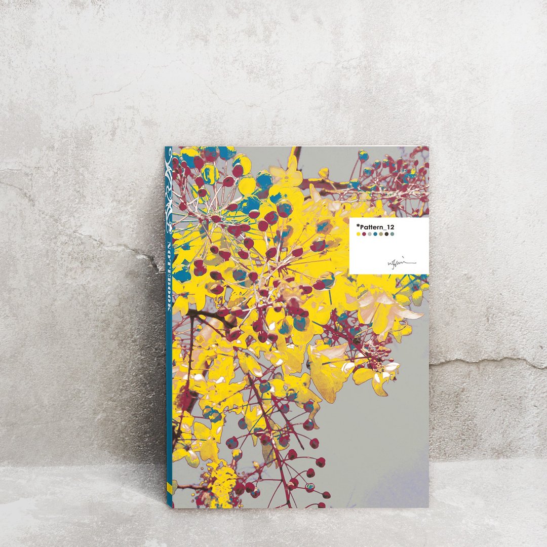 Pattern_12-不撕不可(BOOK)*笔记本 - 笔记本/手帐 - 纸 黄色