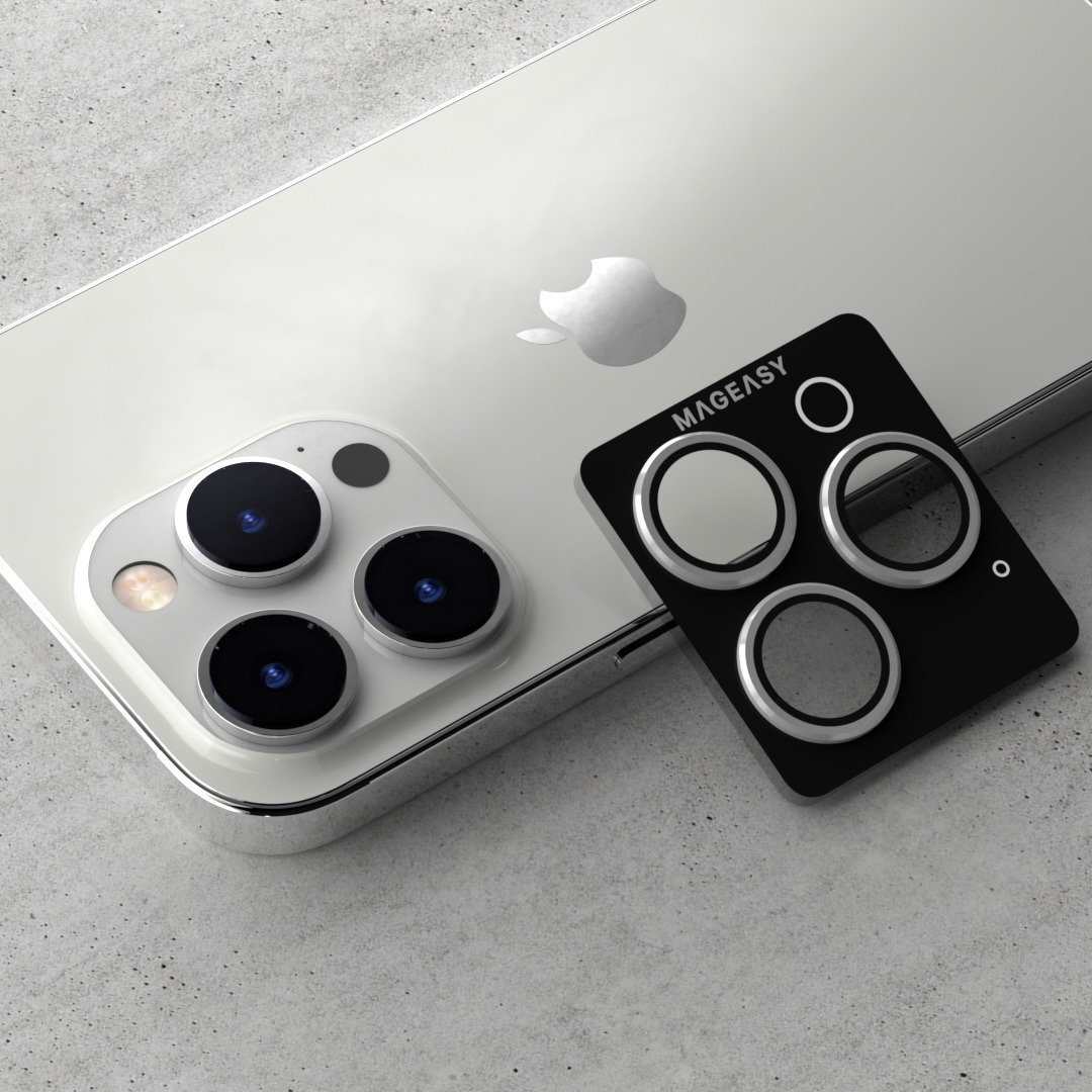 iPhone 15/14 LENZGUARD 蓝宝石镜头贴 - 手机配件 - 宝石 
