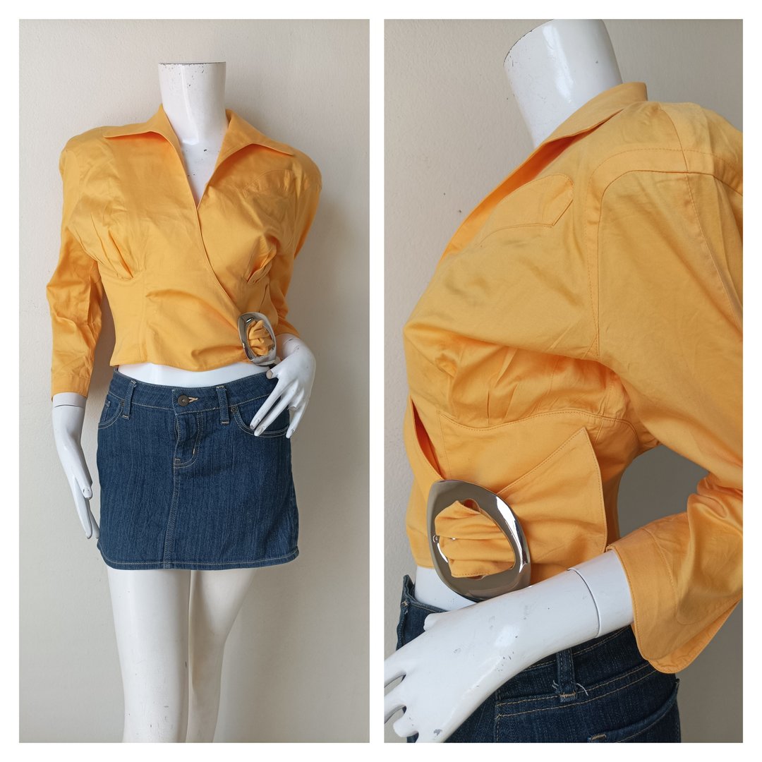 Thierry Mugler Jacket Rare Vintage Thierry Mugler Women Blazer Fashion - 女装上衣 - 棉 