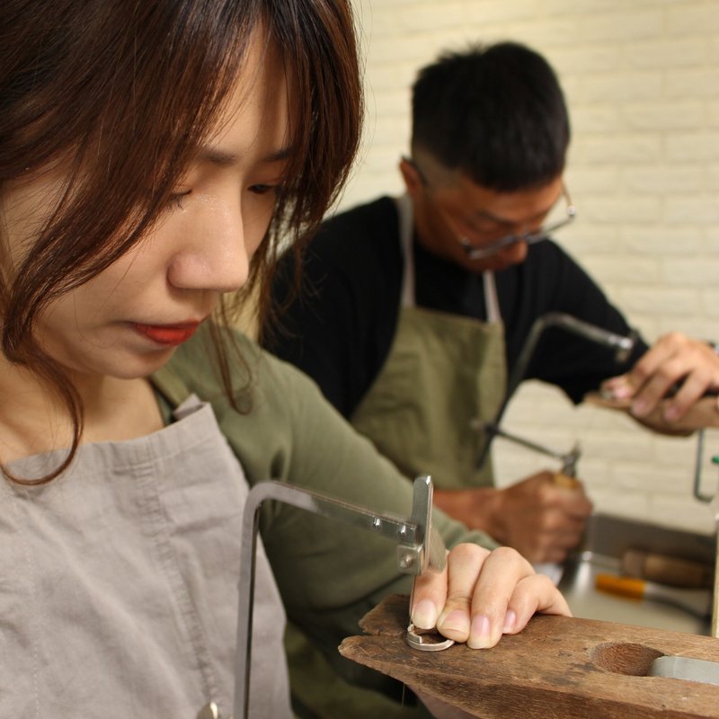 手作金工925银戒-【双人对戒课程】 - 金工/饰品 - 银 