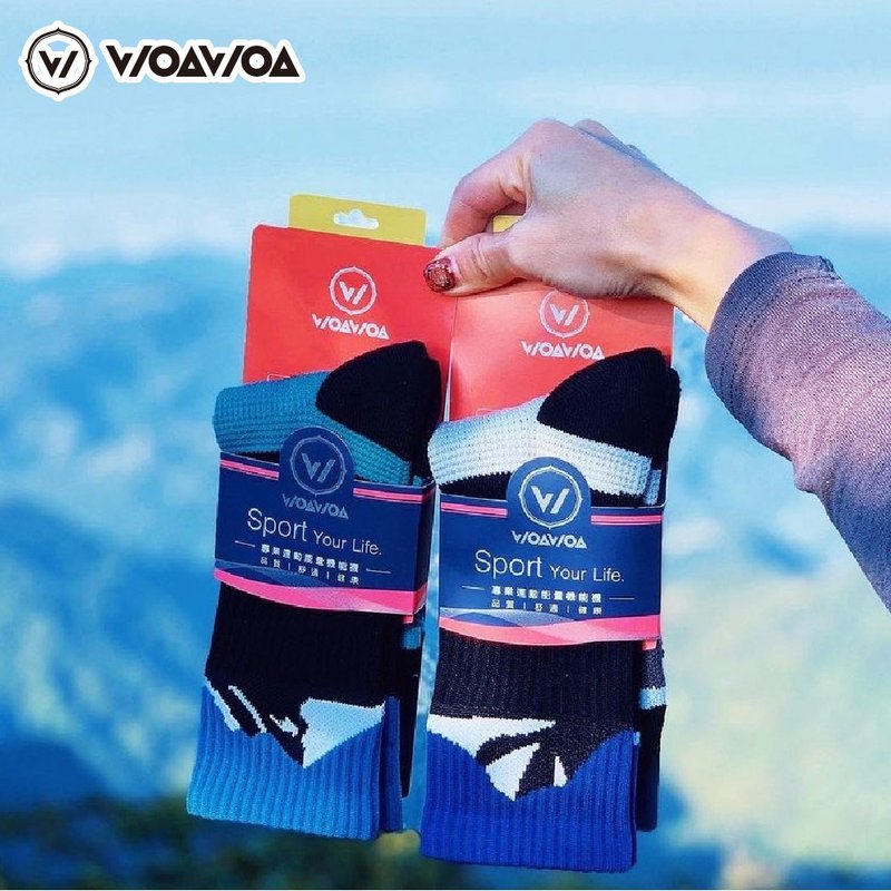 【WOAWOA】百岳登山袜 | 高筒3入 百岳山友 户外登山 好评推荐 - 袜子 - 竹 