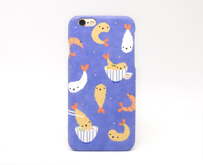 虾天妇罗 iPhone 壳手机壳 เคส เทมปุระ - 手机壳/手机套 - 塑料 黄色