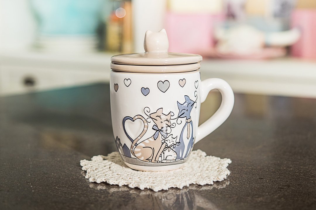 LE CHAT法式猫咪系列_独享马克杯 - 茶具/茶杯 - 瓷 灰色