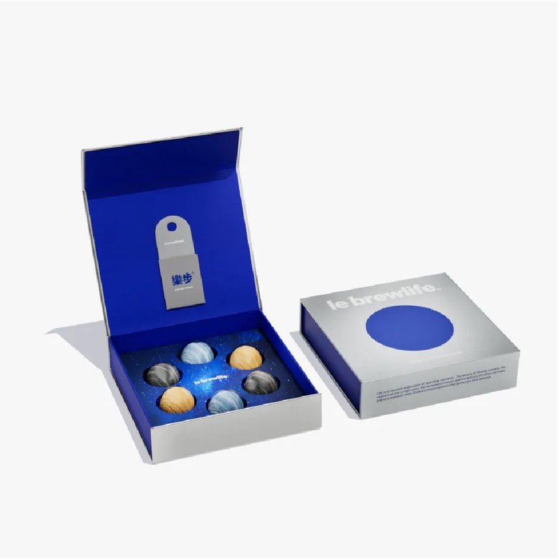 纯粹・星球芋头酥 流光月影礼盒 - 蛋糕/甜点 - 新鲜食材 黑色