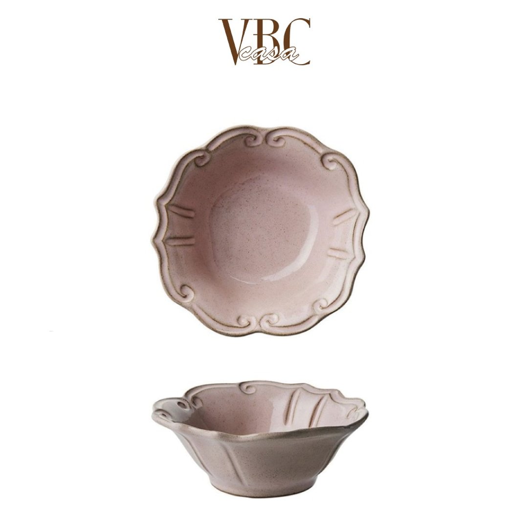 意大利VBC casa FONDACO系列 18cm麦片碗 粉红色 - 碗 - 陶 粉红色