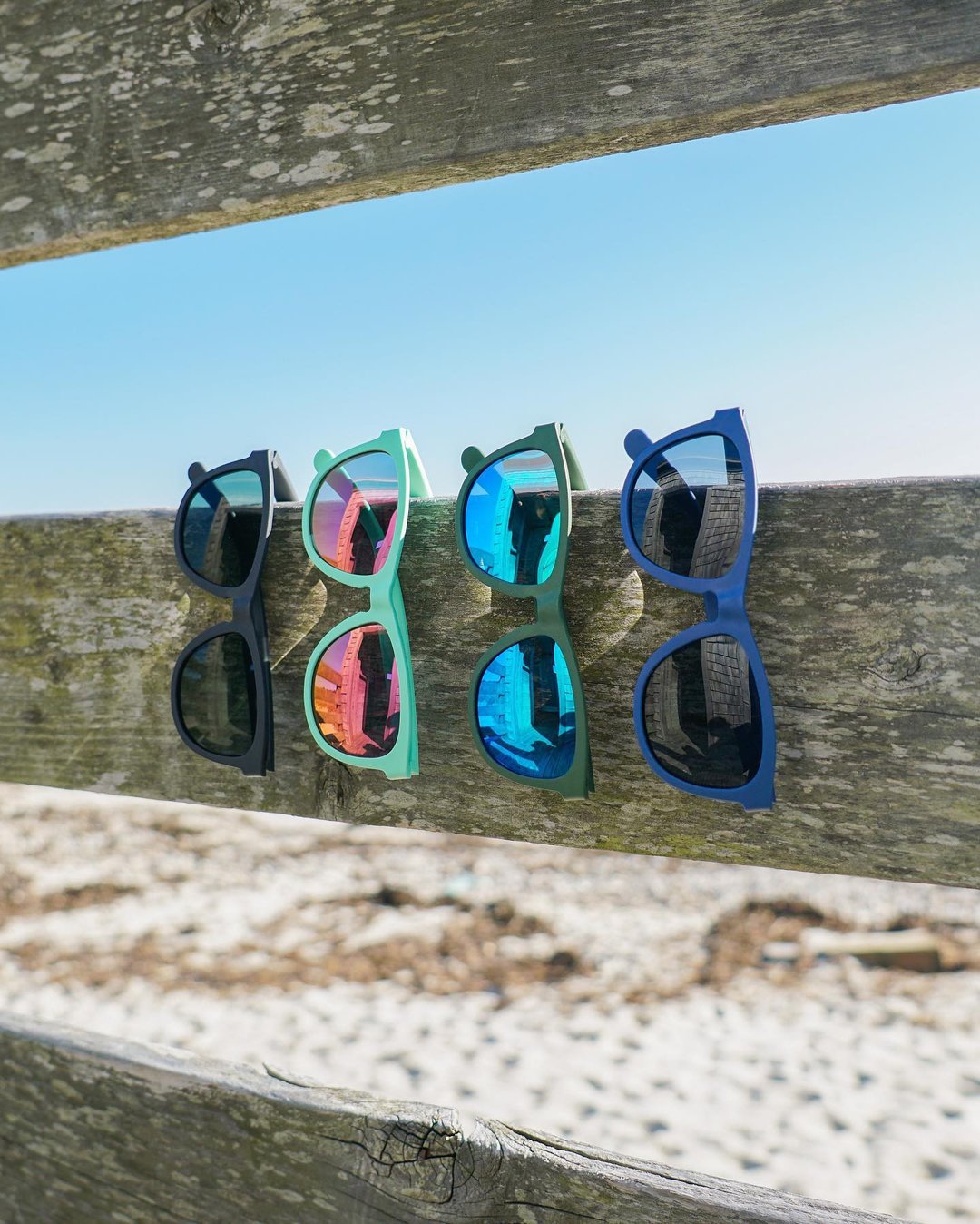 Cape Clasp 海废再制太阳眼镜 - 眼镜/眼镜框 - 塑料 白色