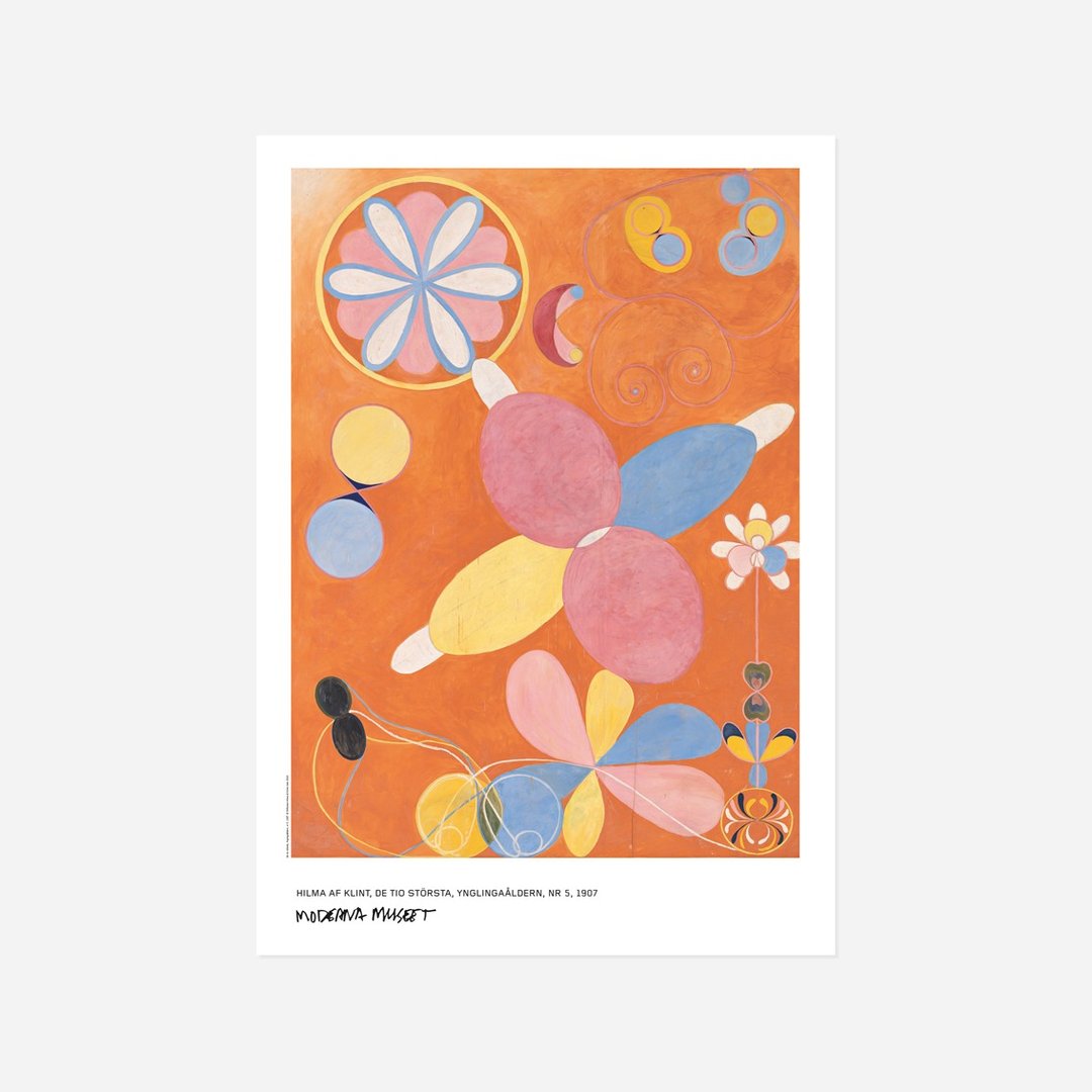 【艺术挂画】Hilma af Klint | The Ten Largest, Youth, no 4 - 海报/装饰画/版画 - 纸 