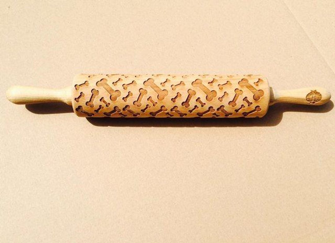 Dog bone rolling pin * DOG BONE - 厨房用具 - 木头 
