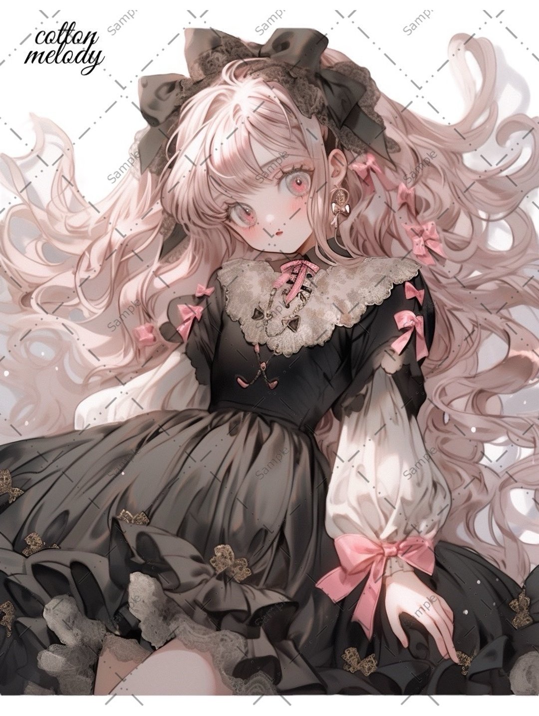 original sticker no.558 人物贴纸 原创贴纸 人物贴纸 女孩贴纸 原创人物贴纸 - 贴纸 - 纸 