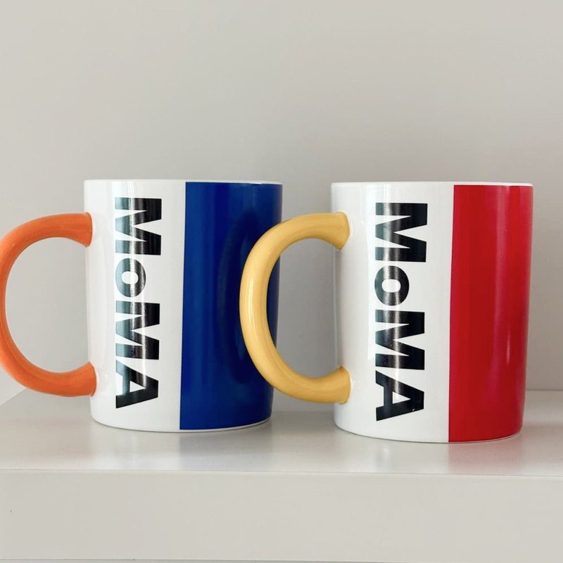美国 MoMA 经典配色陶瓷马克杯 - 咖啡杯/马克杯 - 其他材质 多色