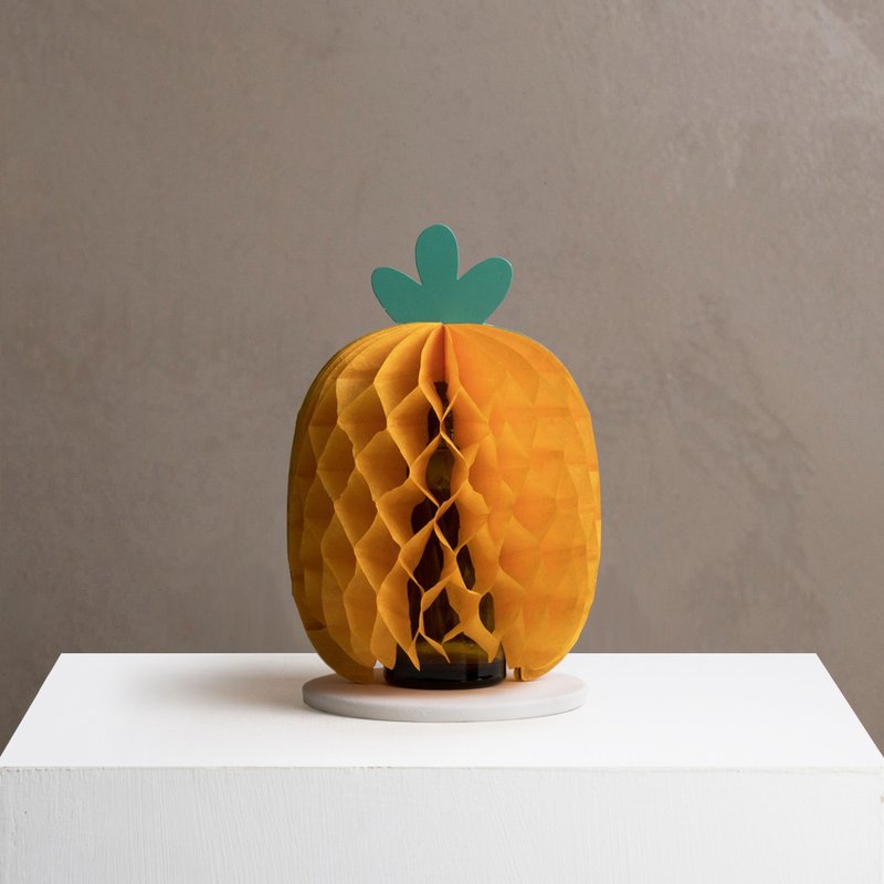 【交换礼物】好运旺来 纸团扩香组 凤梨鸡尾酒/ 台南好味招财 - 香薰/精油/线香 - 精油 橘色