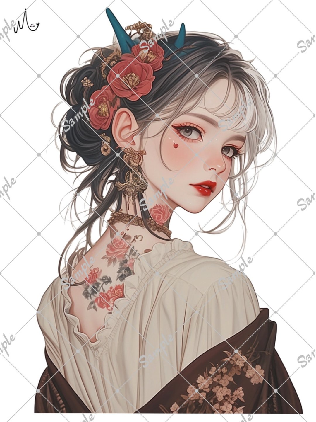 原创人物贴纸 - 贴纸 - 纸 