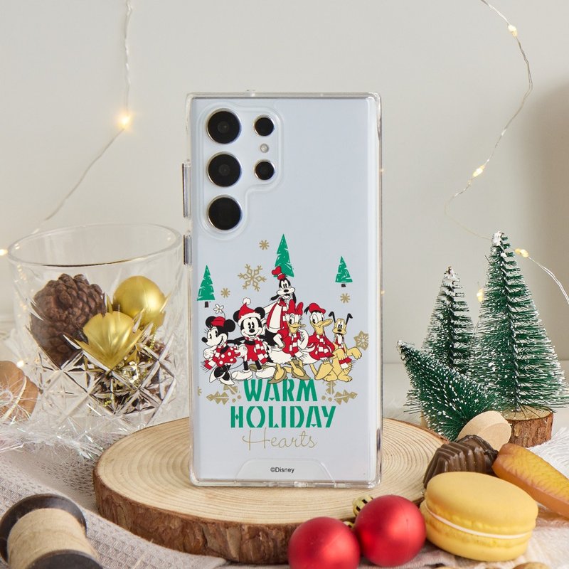 Disney经典-欢聚温暖圣诞节防摔透明SAMSUNG手机壳 - 手机壳/手机套 - 塑料 多色