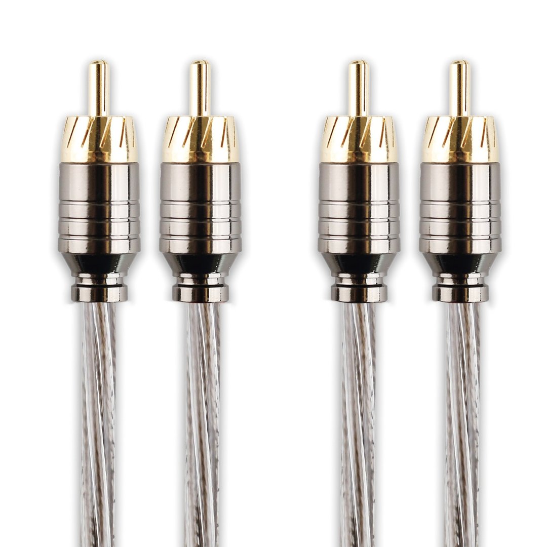 【川木】双RCA 莲花信号线 OCC镀银【M213】音频线 喇叭线 - 数码小物 - 其他金属 
