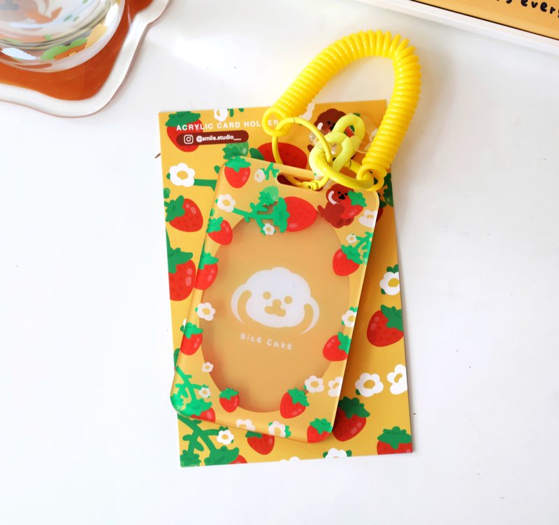 Rice Cake Puppy 春装 卡套 - 证件套/卡套 - 塑料 橘色