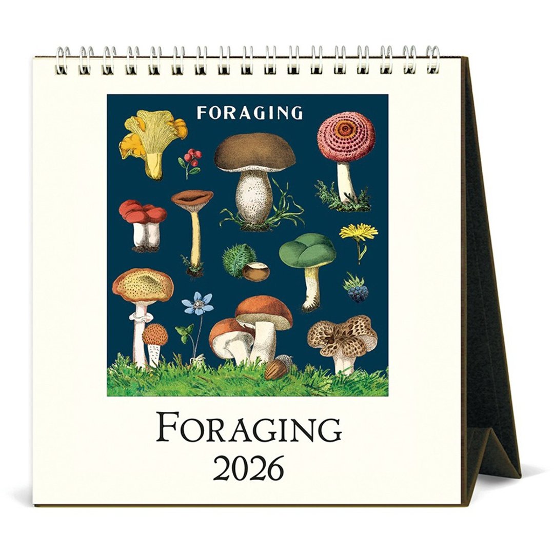 Cavallini & Co.  2026 桌历\月历 FORAGING(下单前请先询问!) - 年历/台历 - 纸 多色