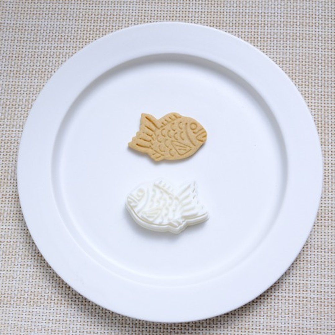 小鲷鱼烧/朝右（饼干模具/饼干模具） - 厨房用具 - 塑料 