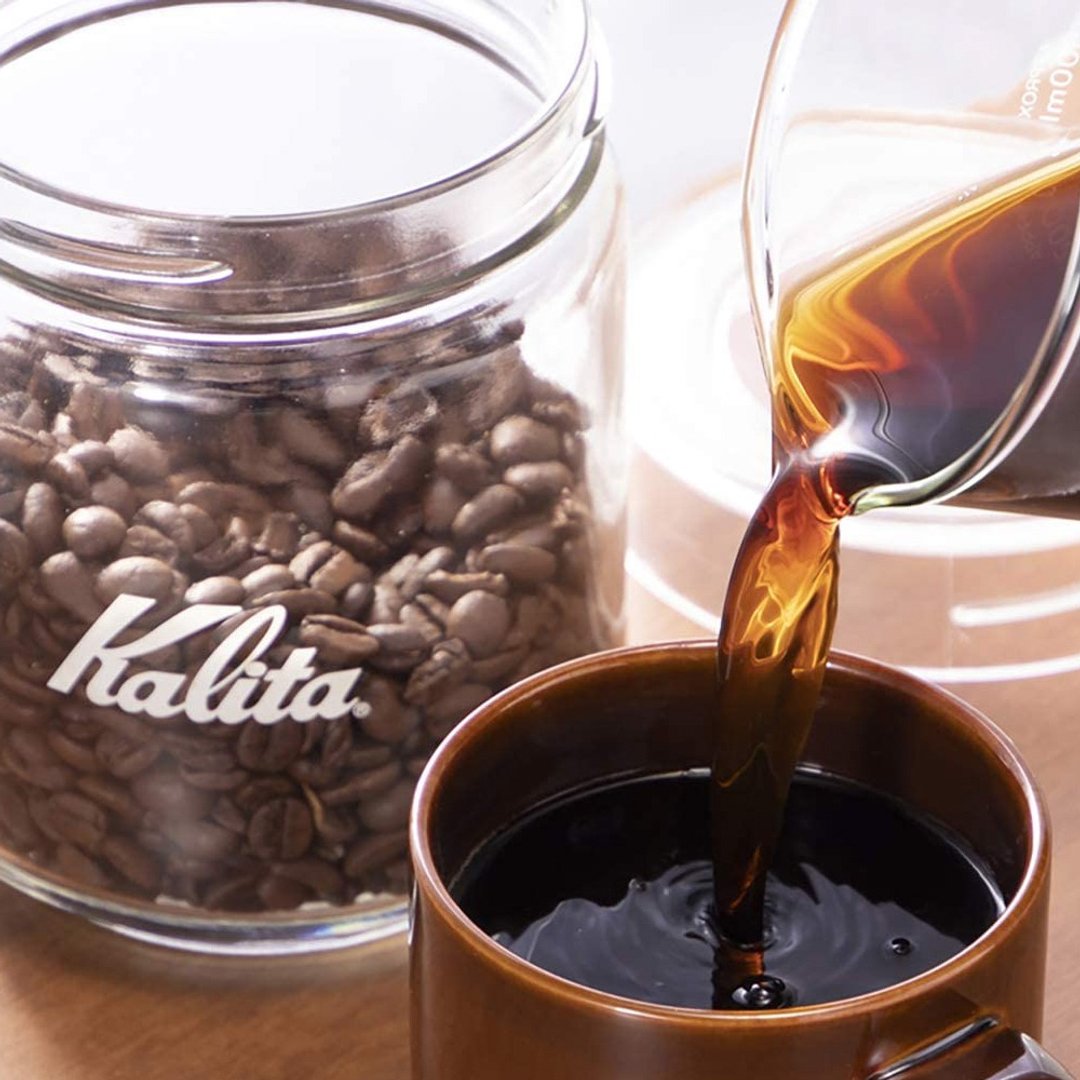 【日本】Kalita 玻璃 密封罐 / 储豆罐 300g - 咖啡壶/周边 - 玻璃 透明