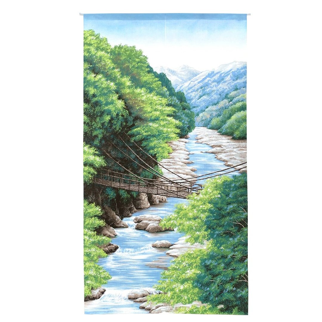 日本制コスモ长门帘蜿蜒溪谷 - 门帘/门牌 - 其他人造纤维 