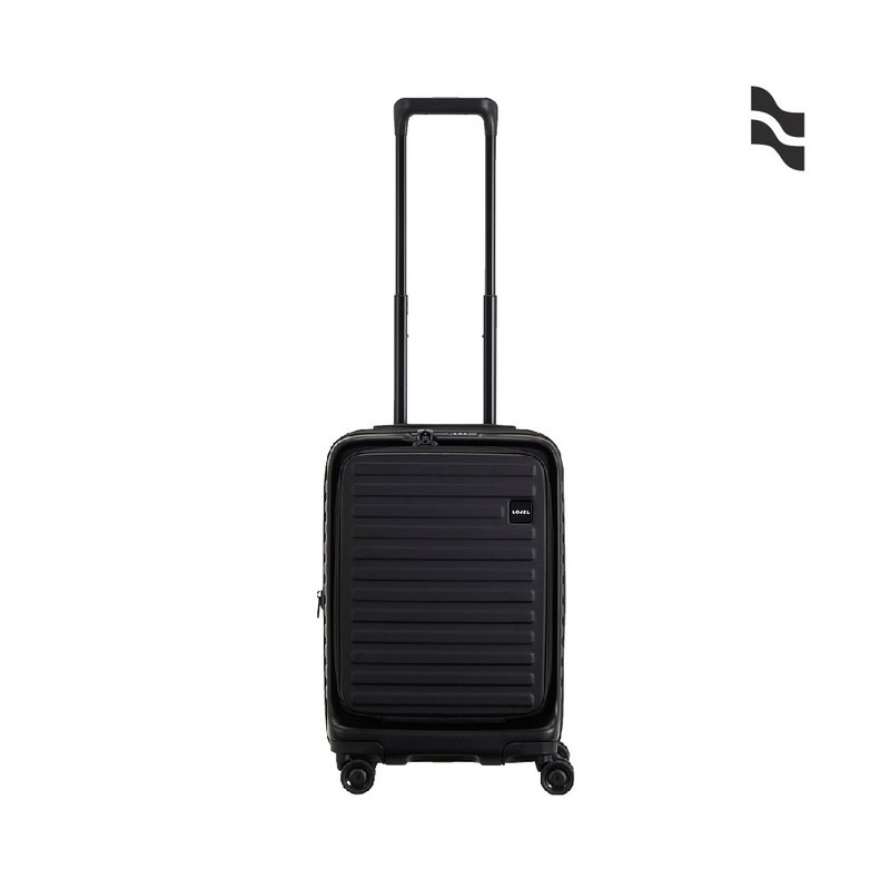 【升级版】【LOJEL】CUBO 19寸前开扩充 登机箱 酷黑 - 行李箱/行李箱保护套 - 塑料 黑色