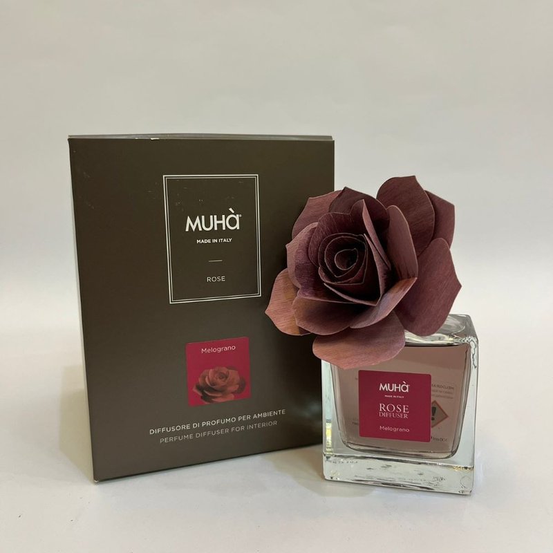 MUHà穆哈香氛 酒红玫瑰-石榴 100ml/200ml - 香薰/精油/线香 - 精油 红色