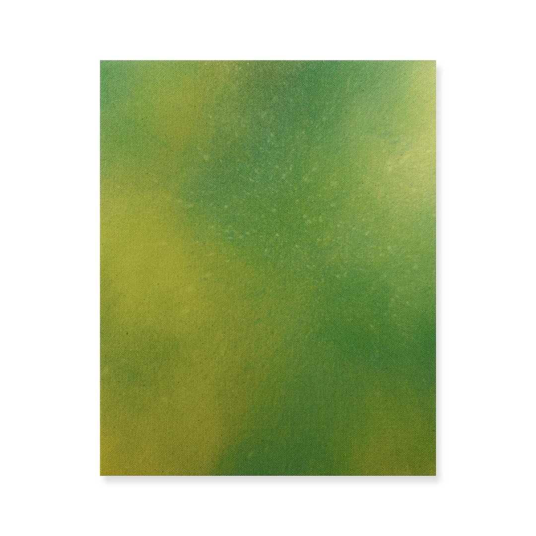 【时令鲜花】绿色抽象画/日本制装饰画/装饰布置/渐变/放松 - 海报/装饰画/版画 - 压克力 黄色