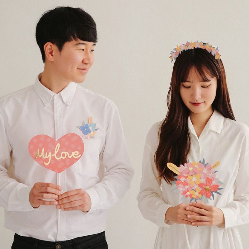 Dailylike 欢乐派对拍照小物-02 结婚典礼,E2D45933 - 摆饰 - 纸 粉红色