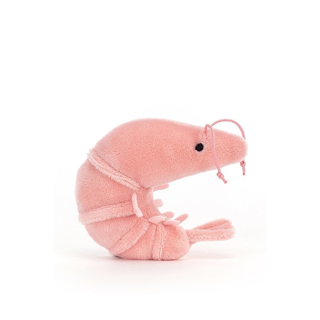 Sensational Seafood Shrimp 8cm 粉红甜虾 - 玩偶/公仔 - 聚酯纤维 粉红色