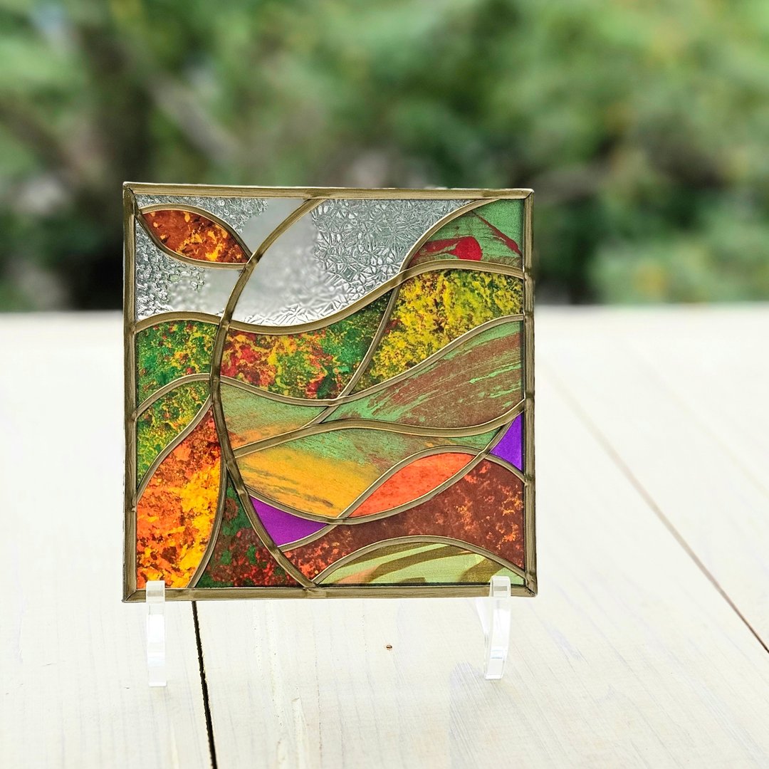 新款 One Earth Harmony -扎根大地-Gaia Root 桌上艺术品 - 其他 - 琉璃 多色