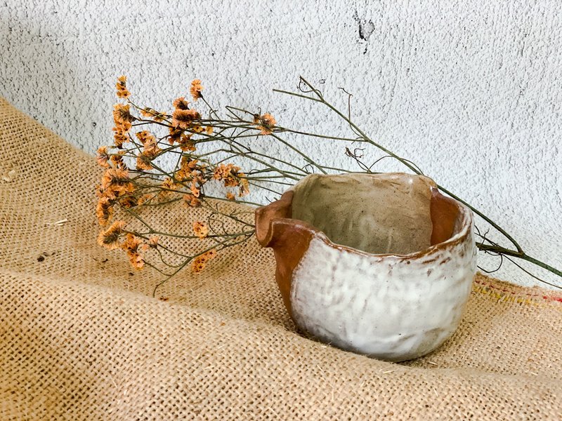 手捏日式茶海公杯 - 茶具/茶杯 - 陶 