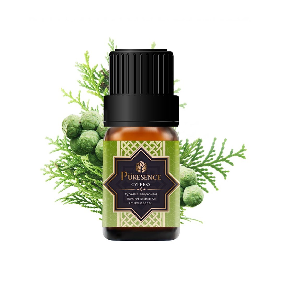 朴香氛PÜRESENCE丝柏精油(Cypress)10ml - 香薰/精油/线香 - 精油 绿色