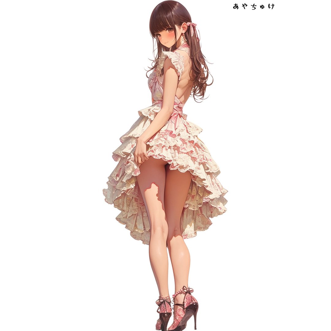 【12月新品6】07-111-0063 人物贴纸 性感情人节女孩 - 贴纸 - 纸 