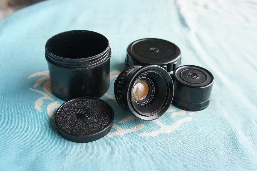 JUPITER-12 35mm F/2.8 镜头适用于 M39 FED ZORKI LEICA 螺纹安装 (LTM) 相机 - 相机 - 其他材质 