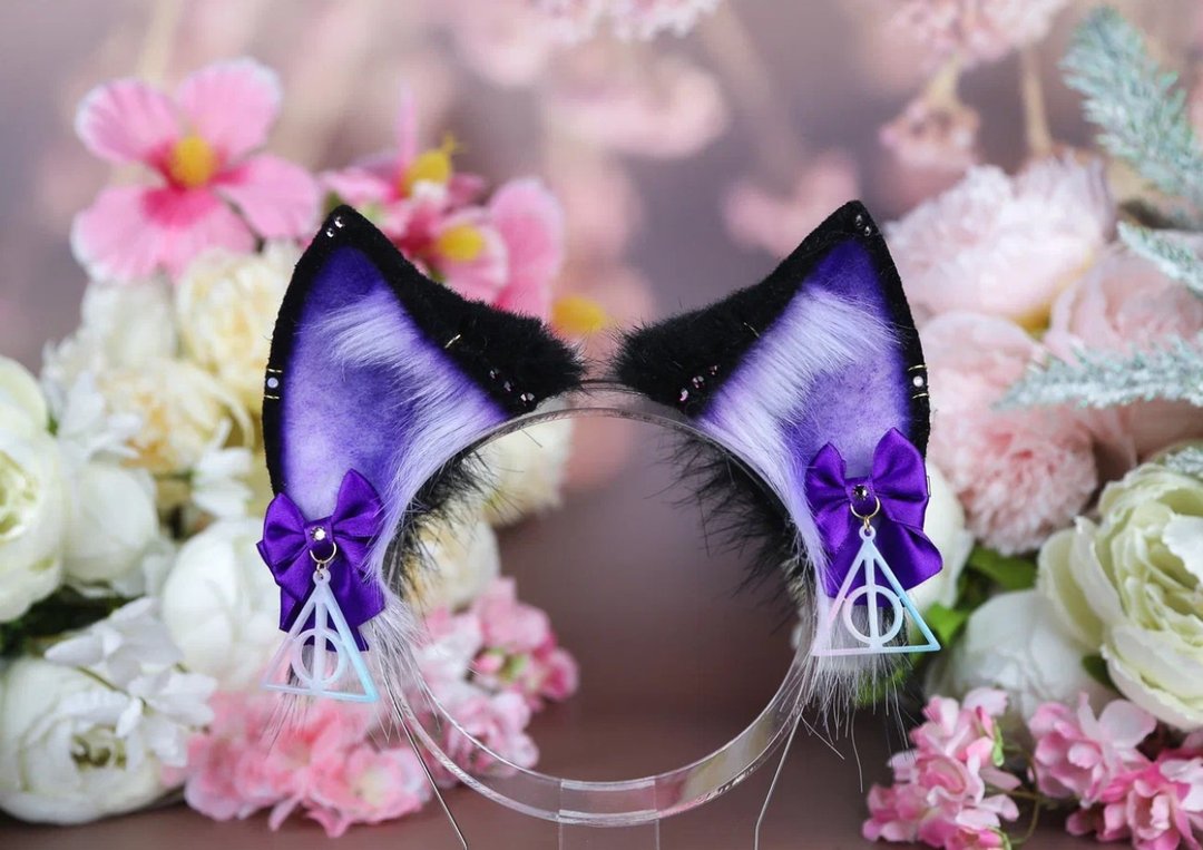 Purple Witchy Fox - 发饰 - 其他材质 紫色