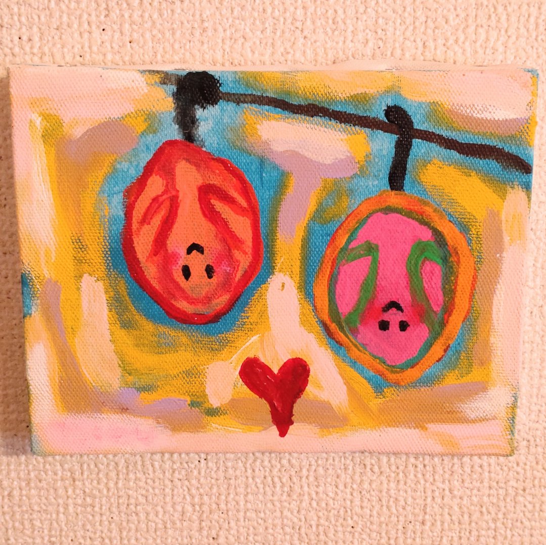 painting, one-of-a-kind, good friend - 海报/装饰画/版画 - 其他材质 