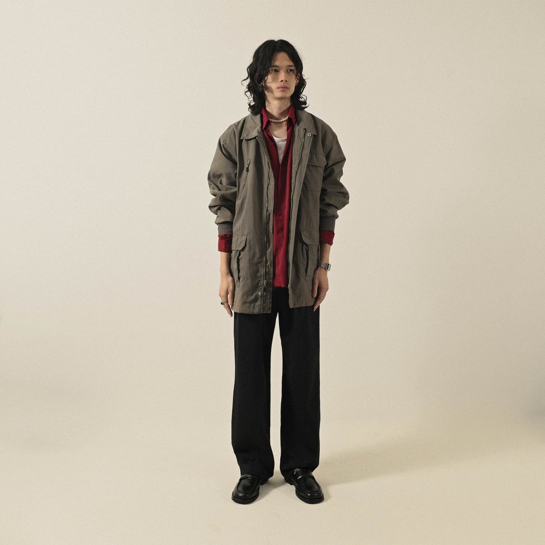 【NaSuBi Vintage】Calvin Klein Jeans古着风衣外套 - 男装外套 - 其他人造纤维 