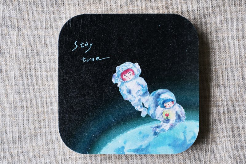 stay true | 方形 | 硅藻土杯垫 - 其他 - 其他材质 多色