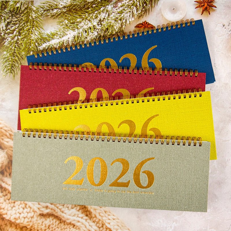 【conifer绿的事务】2026年时间线桌历 - 笔记本/手帐 - 纸 多色